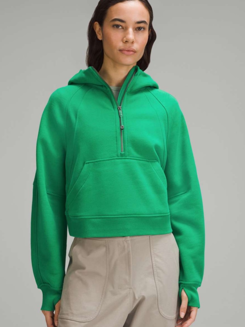 Lululemon Scuba Oversized Half-Zip
Hoodie in Gully Green Size M/L Retail $118